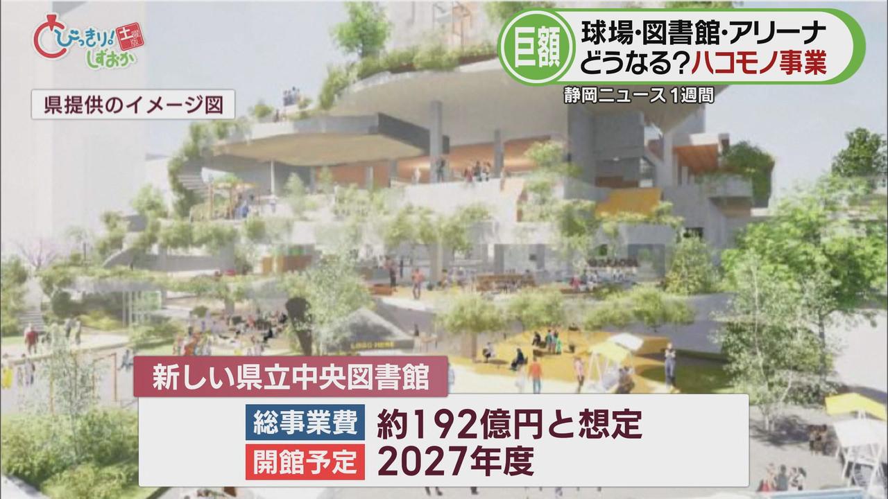 画像: JR東静岡駅前には新たな図書館建設へ