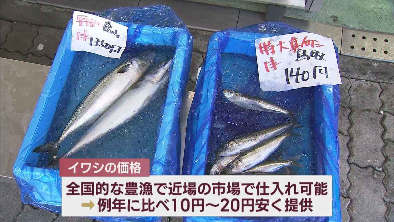 画像: 鮮魚店「脂ののりがいい」
