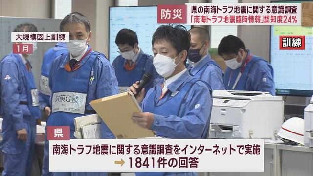 画像: 南海トラフ『臨時情報』知っている静岡県民は4人に1人 津波に関し「揺れを感じたら直ちに避難」は10ポイント減少 youtu.be