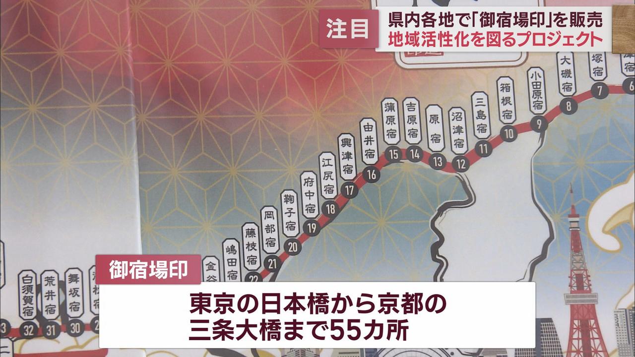 画像2: 目指すは55カ所の「御宿場印」