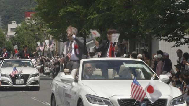 画像: ４年ぶりに通常の形で…開国の町で黒船祭　日米関係者が献花　静岡・下田市 youtu.be