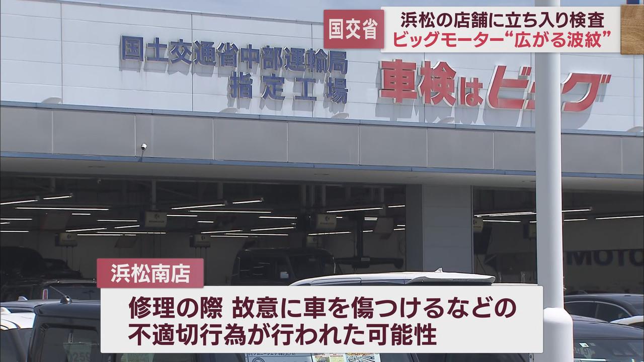 画像2: 中古車販売大手ビッグモーターの保険金不正請求問題 国土交通省が全国34店舗に一斉立ち入り検査
