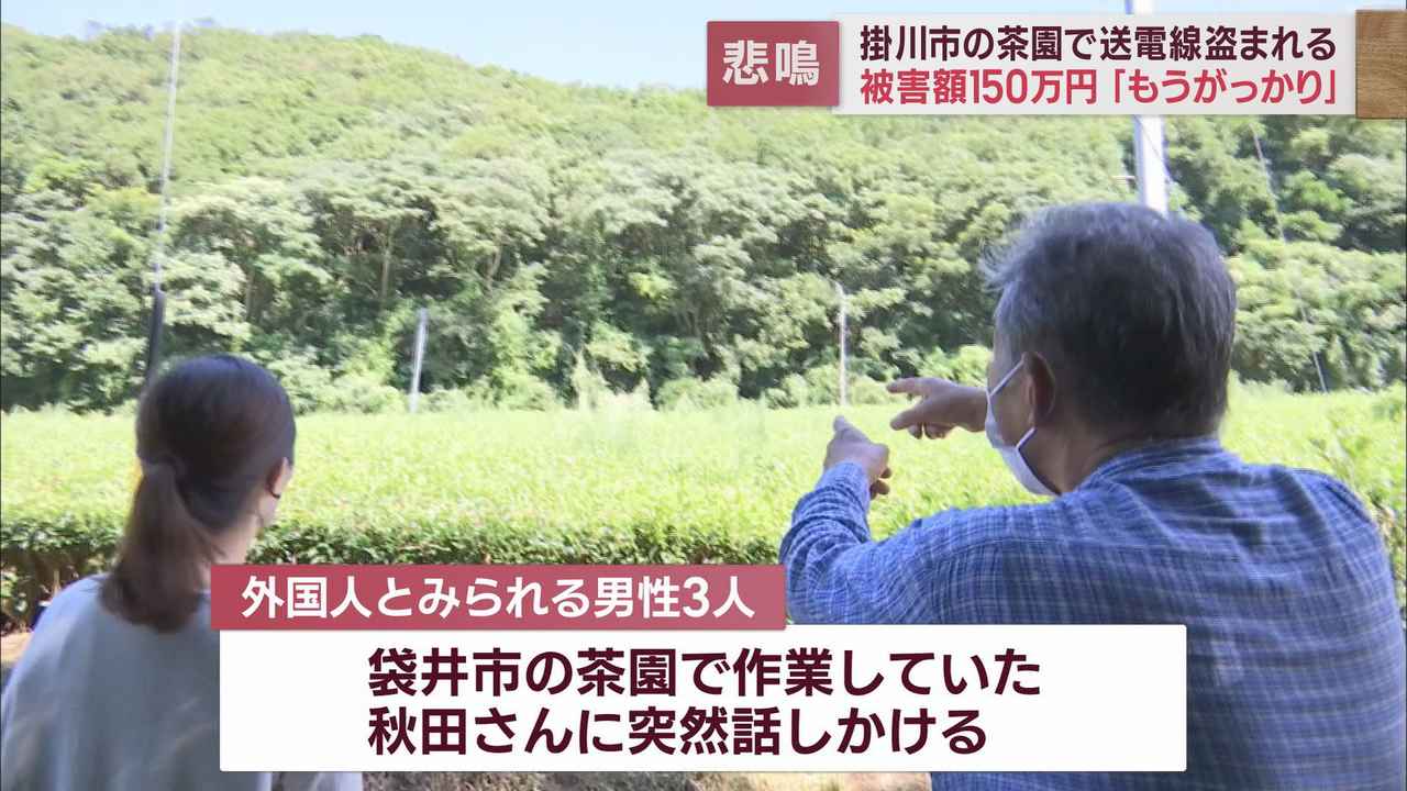 画像: 7月上旬に不審な出来事…「防霜ファンの線いらないでしょ?」
