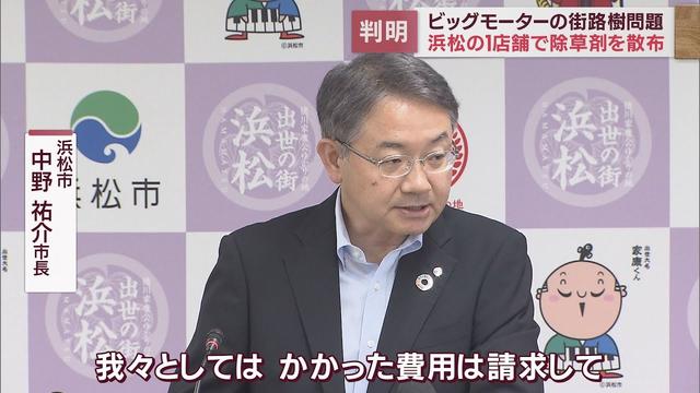 画像: ビッグモーターすでに閉店済の浜松市の店舗で除草剤の散布認める 浜松市は伐採費用全額請求へ youtu.be