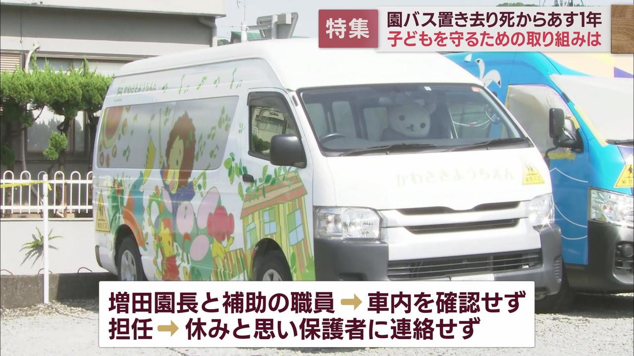 画像1: 安全装置の義務化など送迎バスをめぐる安全への取り組みの変化~静岡市の幼稚園では