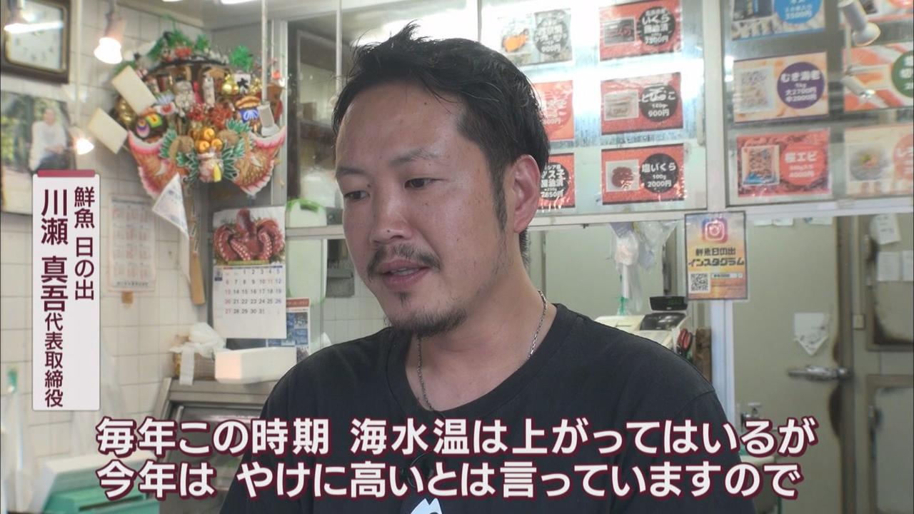 画像: 原因の一つは「海水温の上昇」