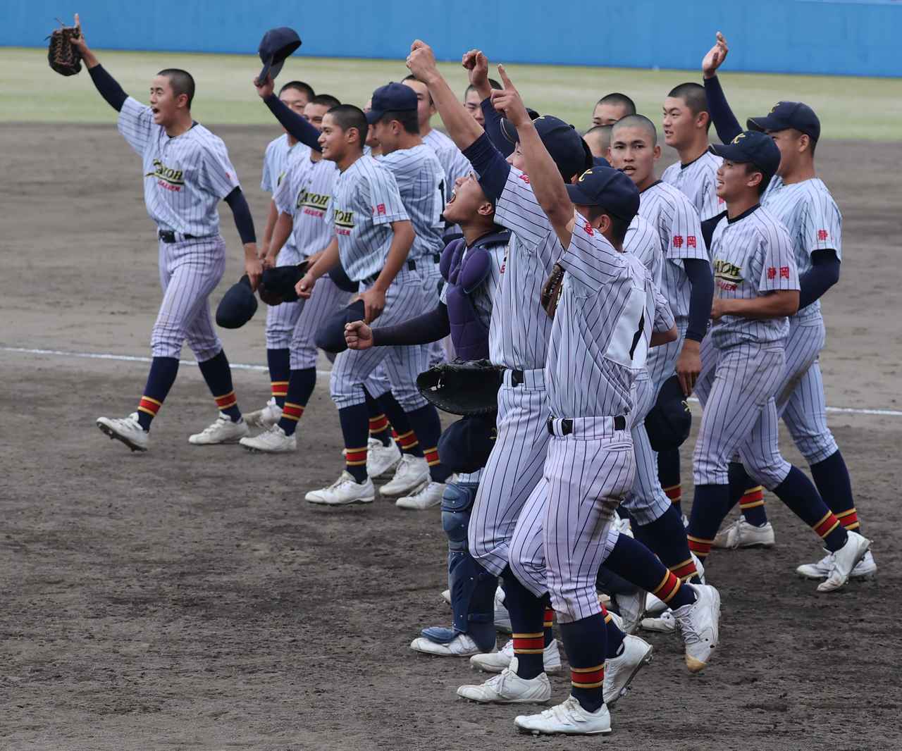 今春の静岡県大会を制した加藤学園