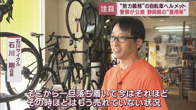 自転車ヘルメット着用率は愛媛県59．9％、新潟県2．4％、静岡県は10．6％　自転車店「4月は殺到して品薄でしたが、今は…」